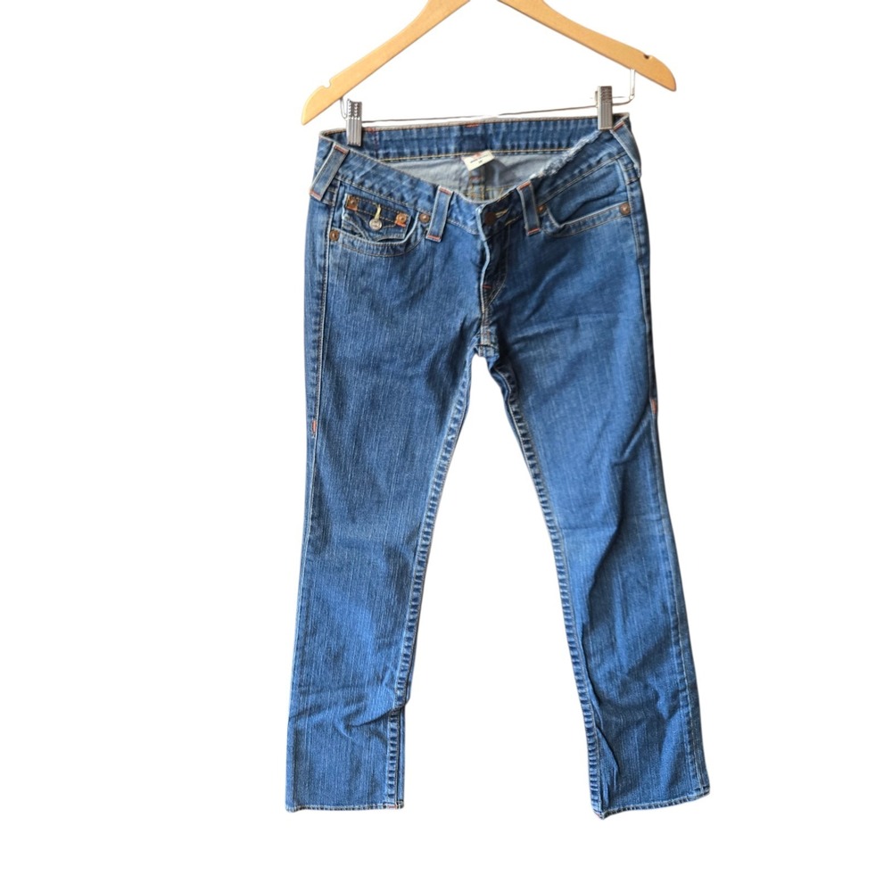 Y2K True Religion Jeans Size 29 Billy‎ Flap Pockets Straight Leg